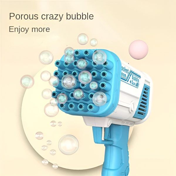 Electric Bubble Gun Machine for Kids Water Bubble Gun with Bubble Liquid Included