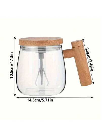 Self Stirring Mug 400ml Rechargeable Electric Stirring Mug Water-Proof Automatic Mixing Cup for Coffee And Protein