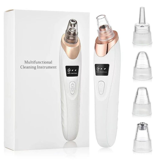 Upgraded Blackhead Remover Vacuum Facial Pore Cleaner Electric Acne Whitehead Extractor Tool 5 Probes For Women And Men